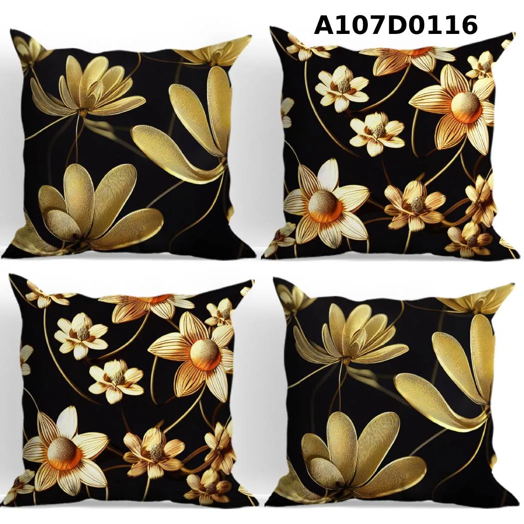 Set of Four Pillow Covers , Cushion Covers set