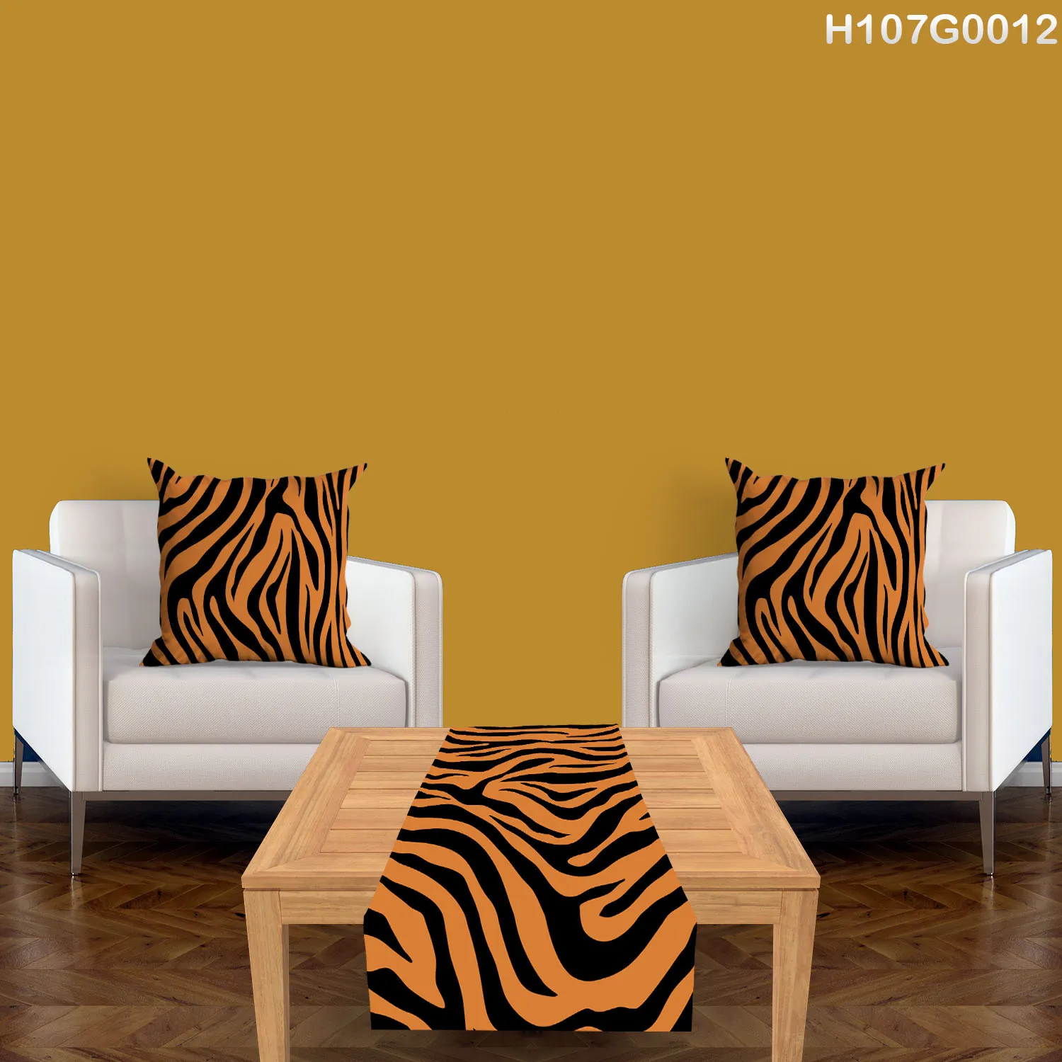 Table Runner and two Pillow Covers Set