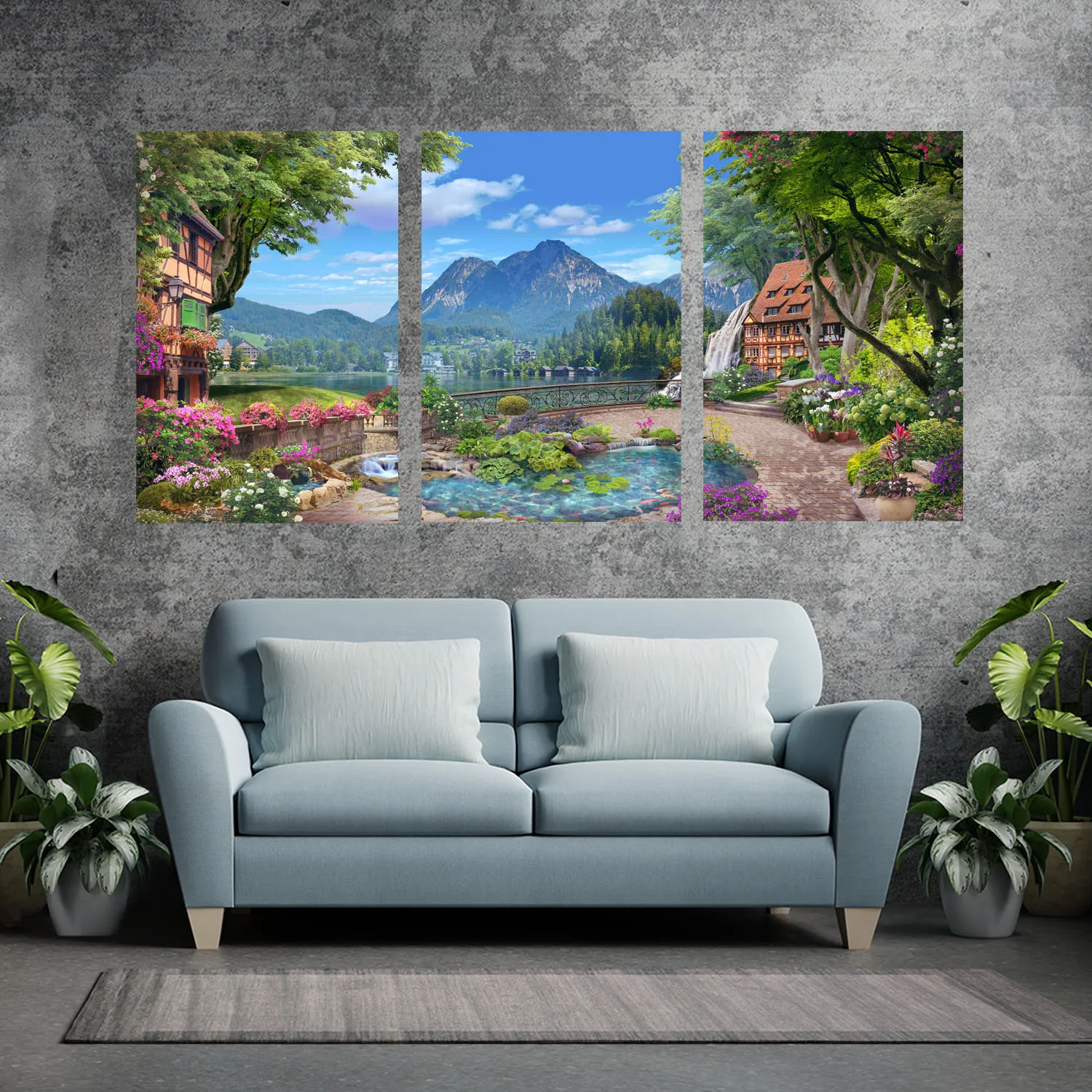 Triple Painting , 3 Pieces