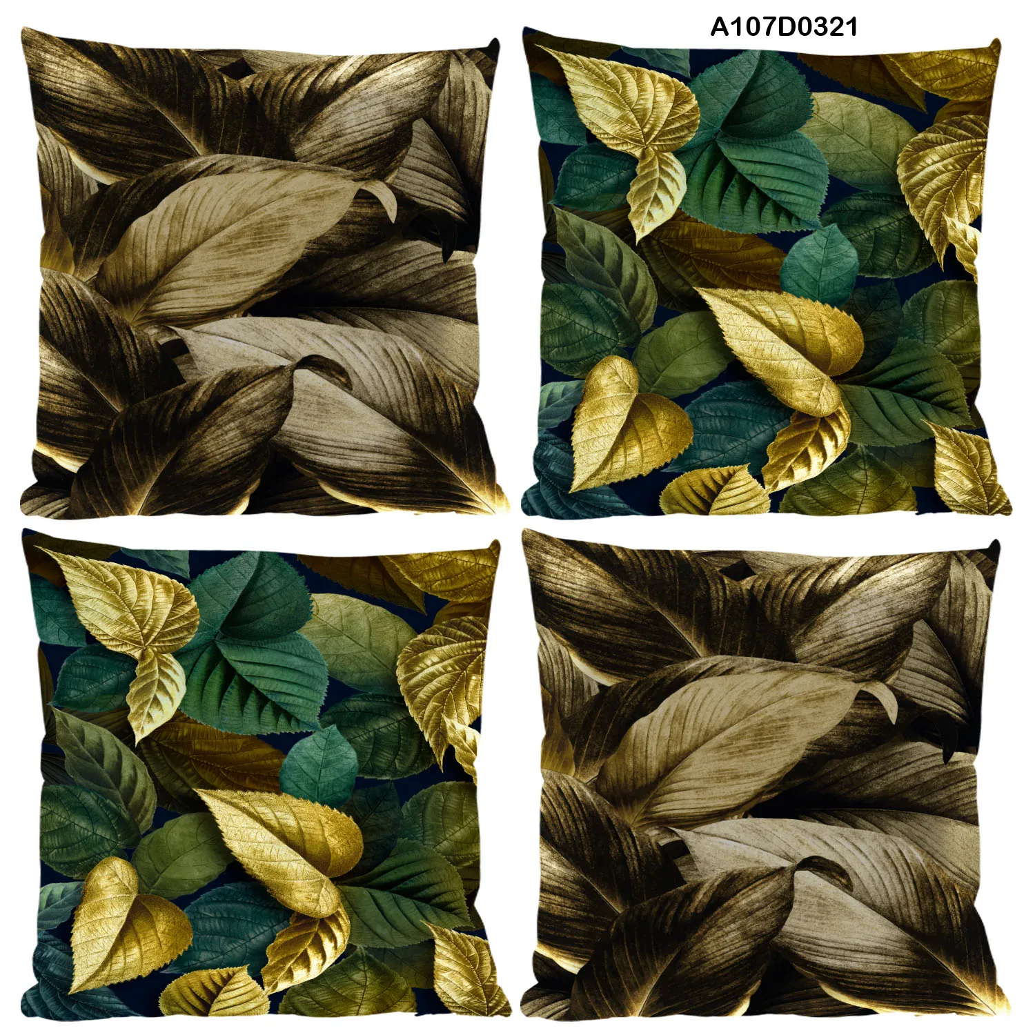 Set of Four Pillow Covers , Cushion Covers set