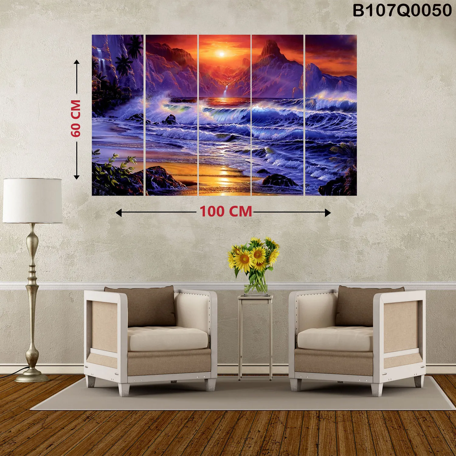 Five-piece Panel , Wall Decore