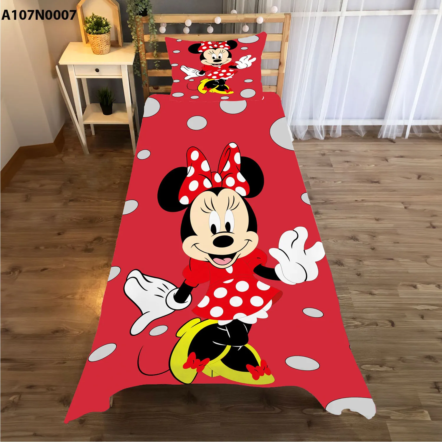 Bed Cover and Pillow Cover Set