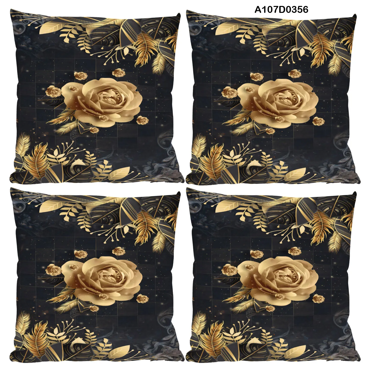 Set of Four Pillow Covers , Cushion Covers set