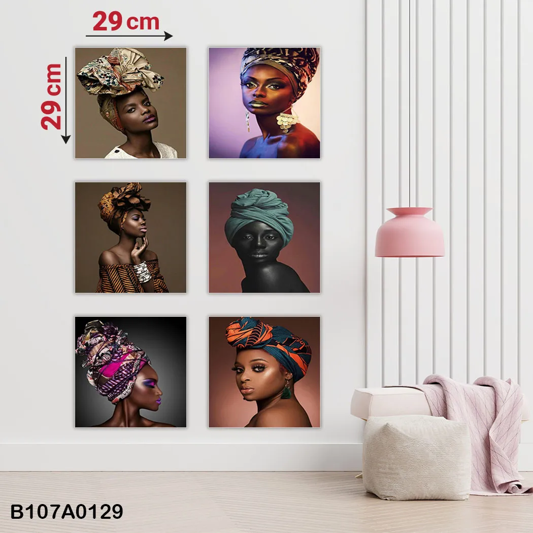 Square Panel, Hexagonal Panel, Six Pieces